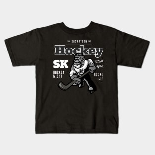 Saskatoon Slapshot Legends Kids T-Shirt